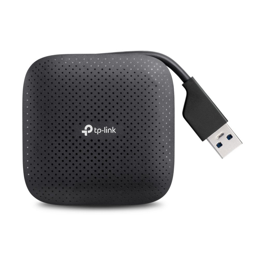 TP-LINK UH400 | USB 3.2 Gen 1 (3.1 Gen 1) Type-A Interface Hub | 5000 Mbit/s | Zwart - Matmuis